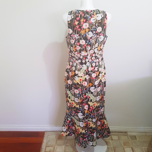 Peter Pilotto size 14 floral dress - Picture 4 of 6